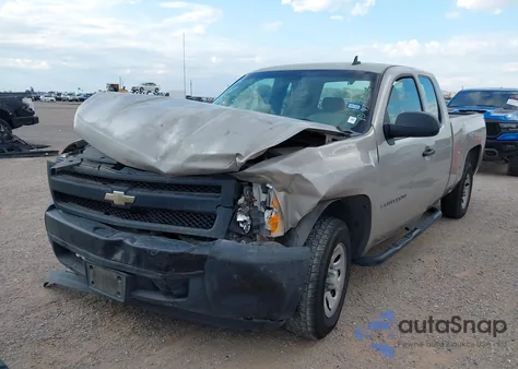 2007 Chevrolet Silverado 1500 Work Truck из США, поврежденный, VIN 1GCEC19X77Z603620